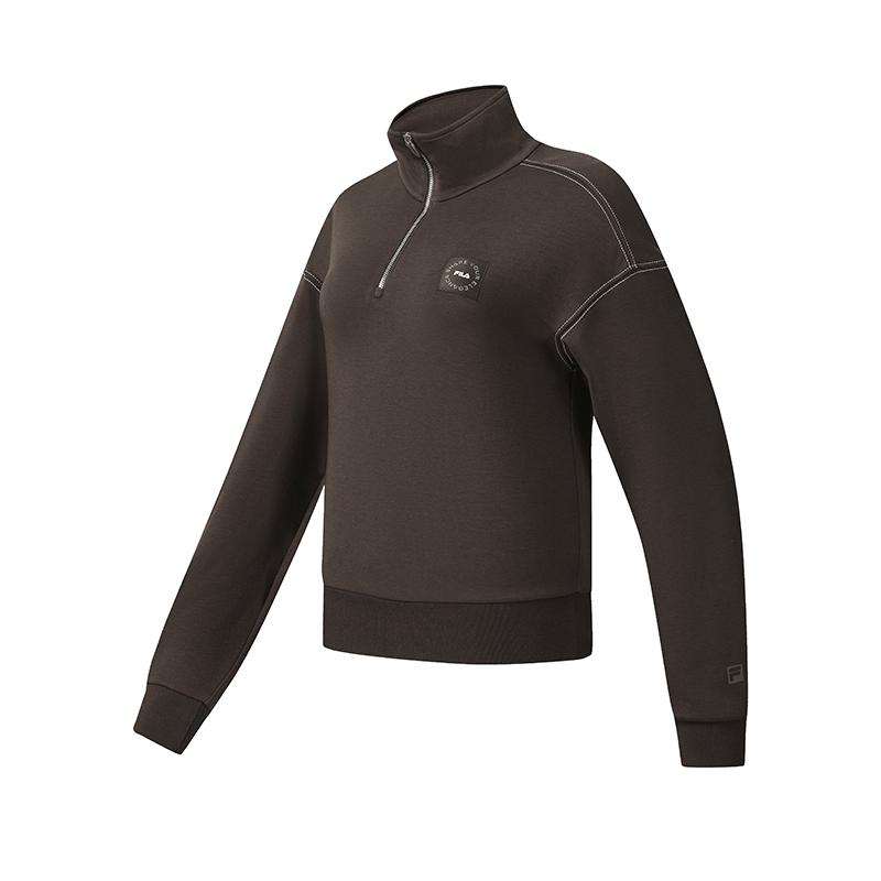 

Fila Фитнес Повседневный Универсальный Удобный Мягкий Трикотажный Пуловер Толстовка Женские топы A11W541207FBN XL