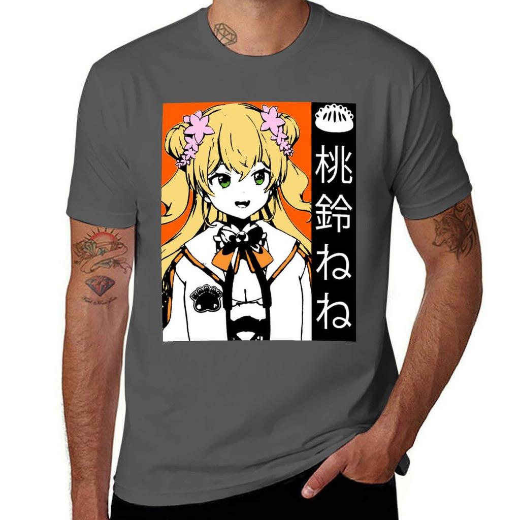 Hololive Momosuzu Nene Tshirt T Shirt Unisex Plain Tshirt