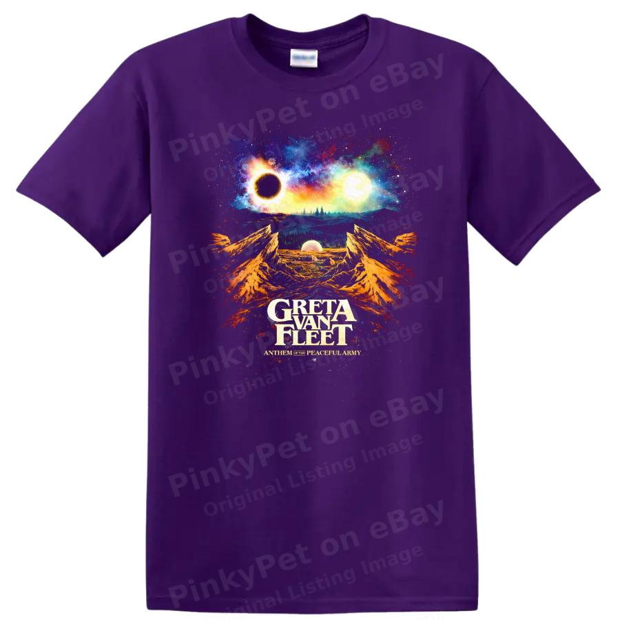 Classic Rock Vintage Album Art T Shirt Retro Space Landscape Tee