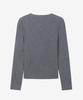 MIND BRIDGE WOMEN [W] Round Neck Slim Fit Ribbed Knit - 2 Colors