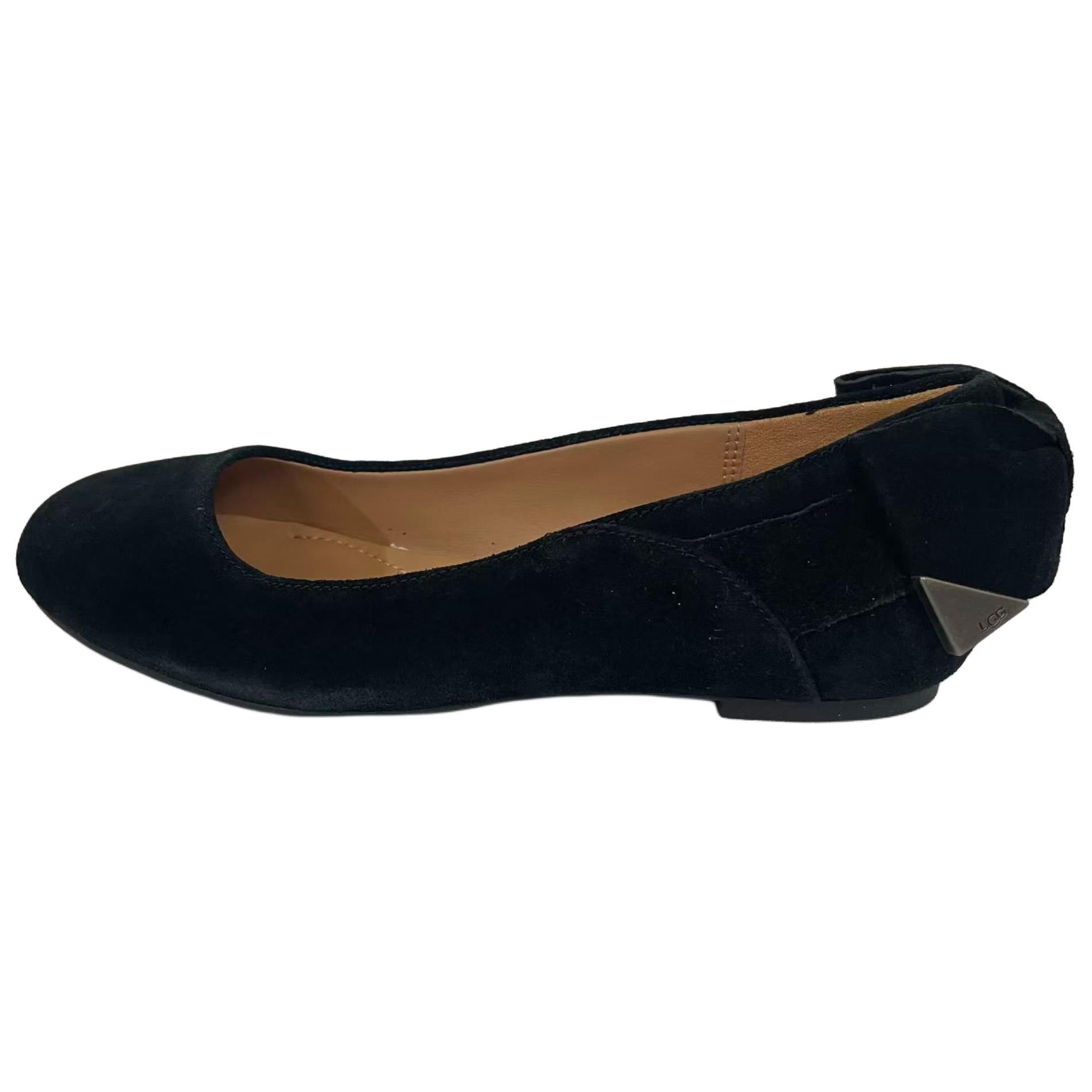 

UGG Торранс Плоская Замша Универсальные Ретро Повседневные Туфли Женская Обувь Черный 1094818-BLK 37