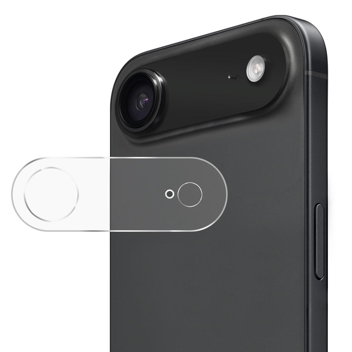 

For iPhone 17 Air Camera Lens Protector ENKAY Hat-Prince Integrated Tempered Glass Lens Film Transparent