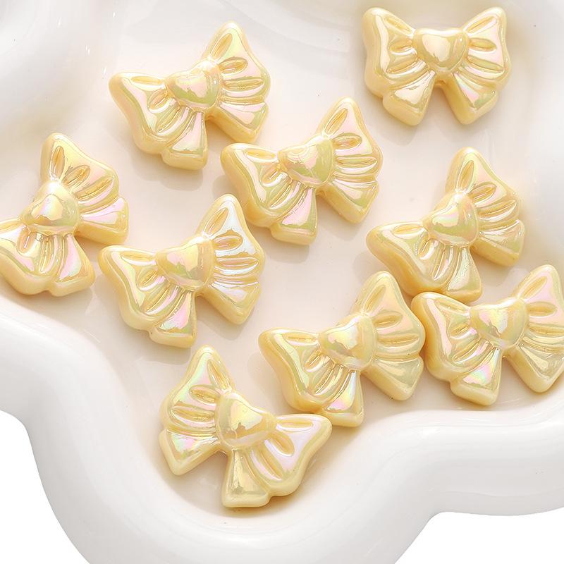 Acrylic AB Color Star Love Bow Bead Diy Handmade Beaded Bracelet Mobile Phone Chain Material