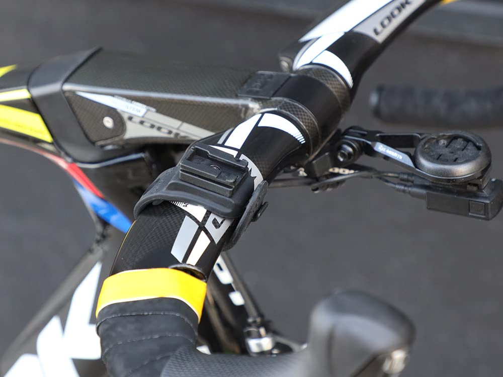 RecMount Silicone Rubber Band Mount for CatEye Front Lights Compatible with SYNC and Other Bicycle Lights [Rubber2-CATHL8] VOLT400/800,