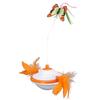 Electric Rotating Cat Toys Irregular Motion 2 Adjustable Speeds Electric Cat Teasing Toy 1500mAh