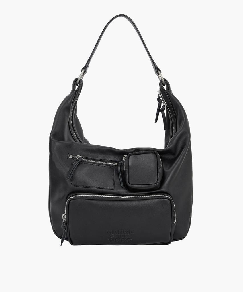 Margesherwood City Hobo Ns_Black Plain
