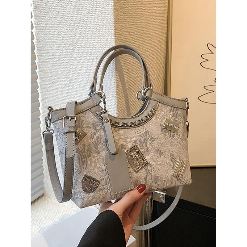 

Популярная взрывная сумка через плечо Дизайн Sense Bucket Bags Женская новая корейская мода цепи Роскошная текстура сумки Крутая