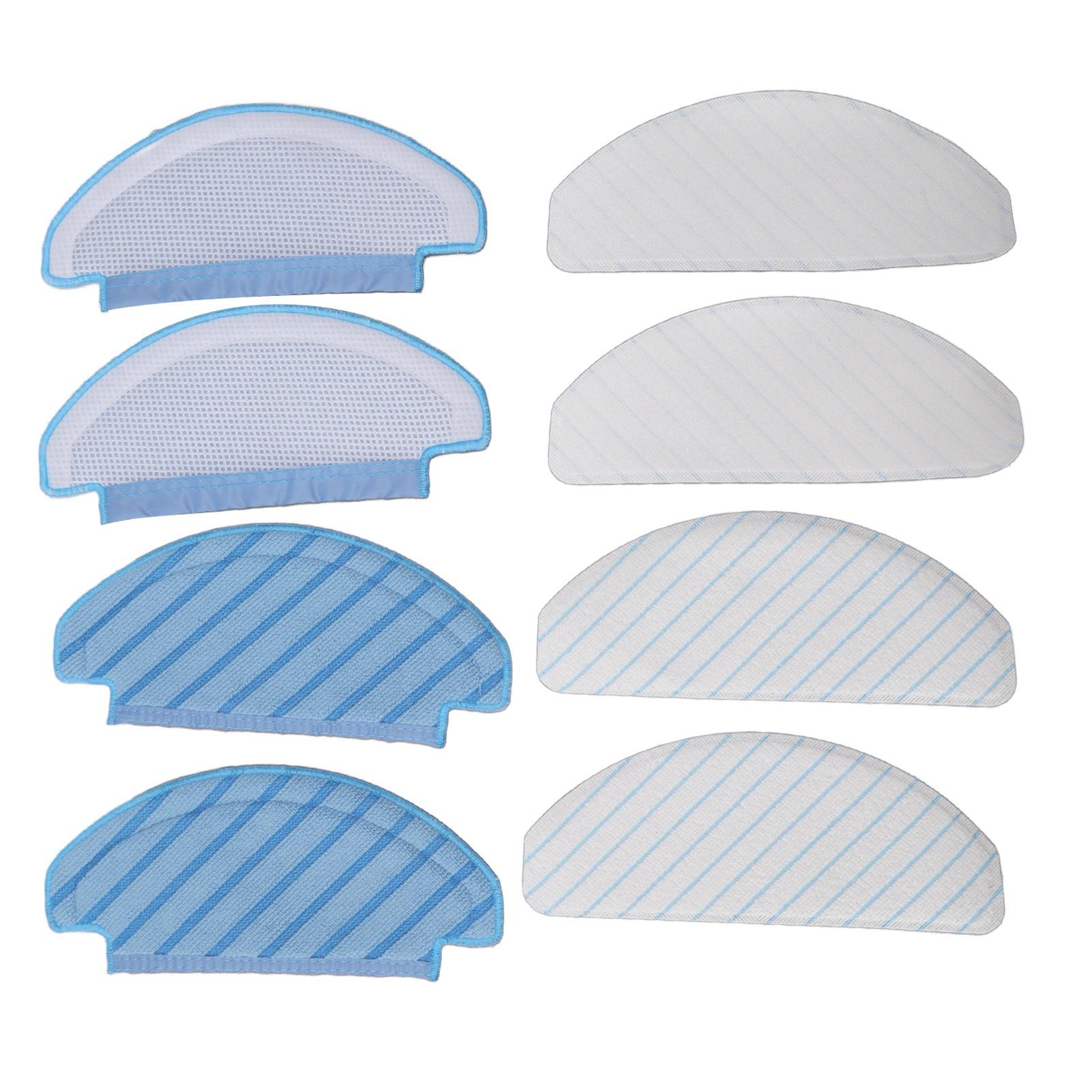 

8 Pcs Mop Cloth for DEEBOT OZMO T8 T8aivi N8pro Plus Vacuum Cleaner Replacement Parts Cleaning Pads Microfiber Mop