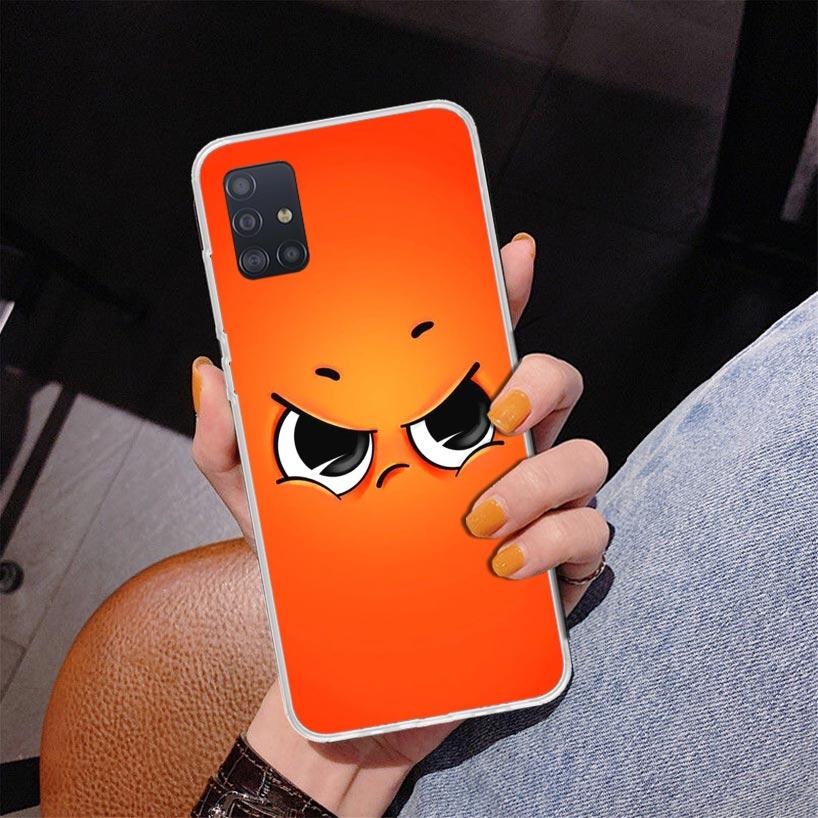 Funny Face Phone Case For Samsung Galaxy A52 A32 A22 A12 A51 A31 A50S A30S A20S A10S Note 20 Ultra 10 Plus S10 A72 A71 Galaxy A5