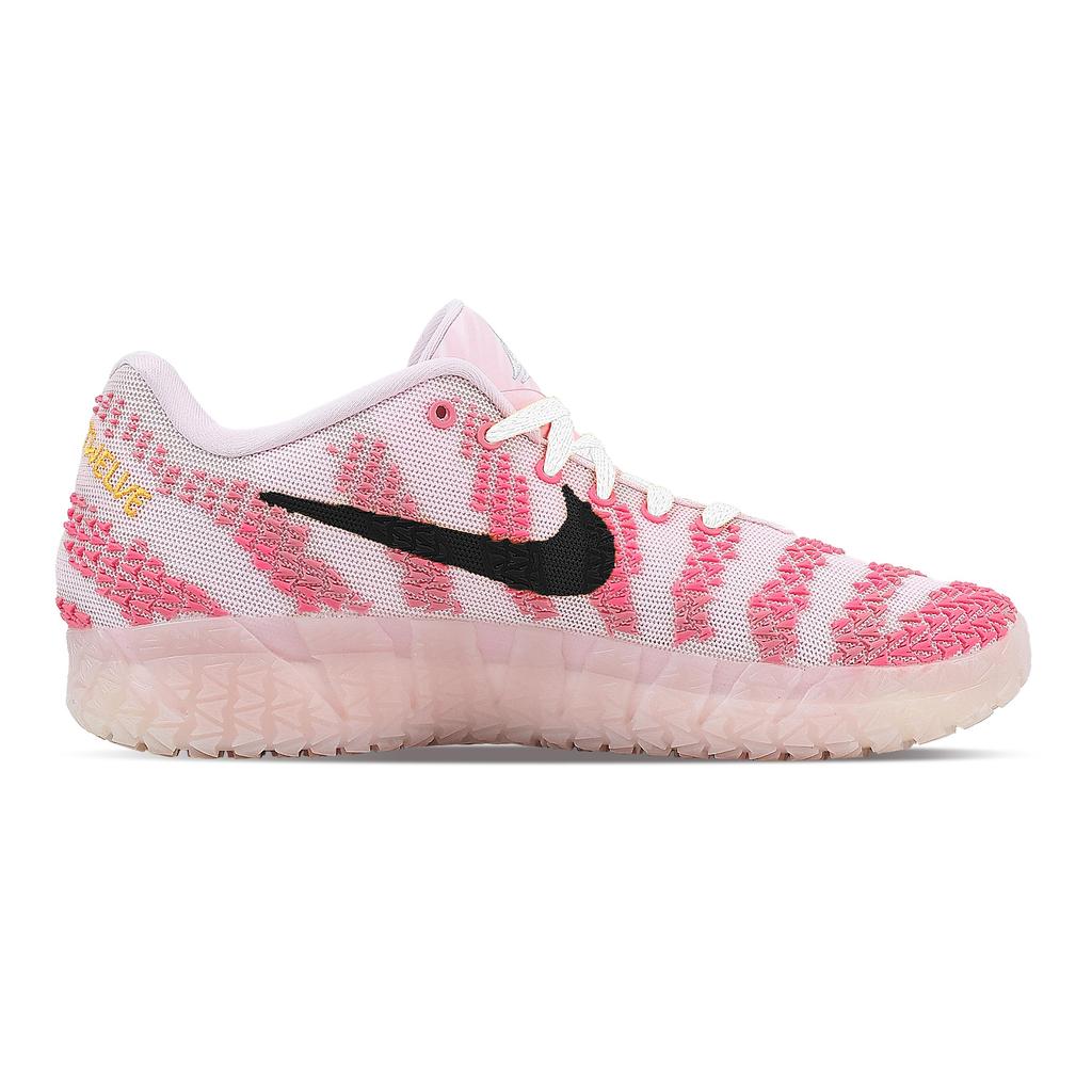 Nike Ja Morant 3 Lightning Rainbow, Heart Box Rebound Grip Low Top Basketball Shoes Men's Pink HF2794-601(Team529--)