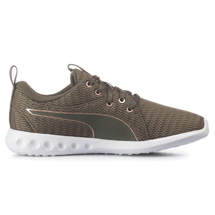 (WMNS) PUMA Carson 2 Low-tops Sport Shoes Army-Green Women's 190044-02