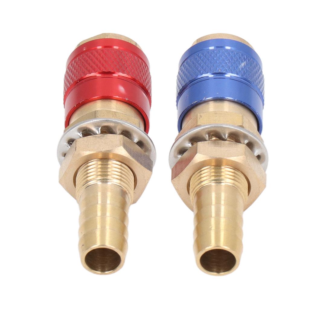 Water Cooled Gas Adapter Portable Brass Quick Connector with Plug for PTA DB MIG TIG Welding Torch