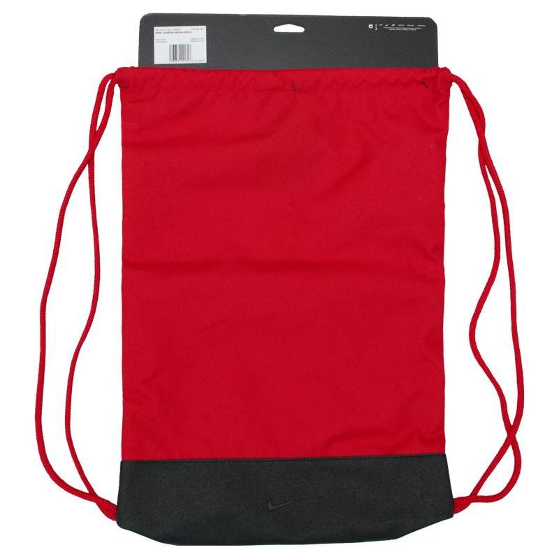 Nike Polyester Storage Bag, Basketball Bag, Backpack Regular Unisex Black Red Casual BA6162-657
