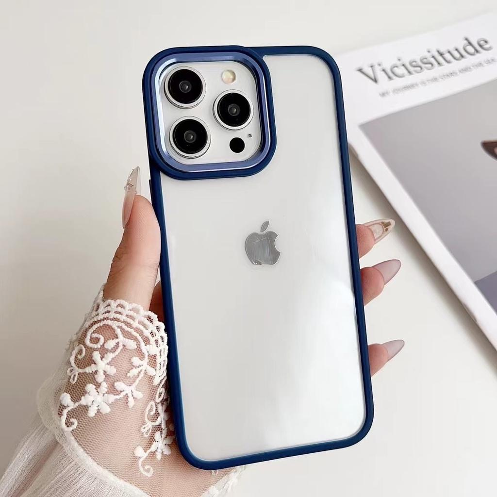 Applicabile A Custodia Per Telefono IPhone16 15/14pro Sensazione Pelle Metallo Lente Apple 13 Full-inclusive 12 Guscio Duro Custodia Protettiva