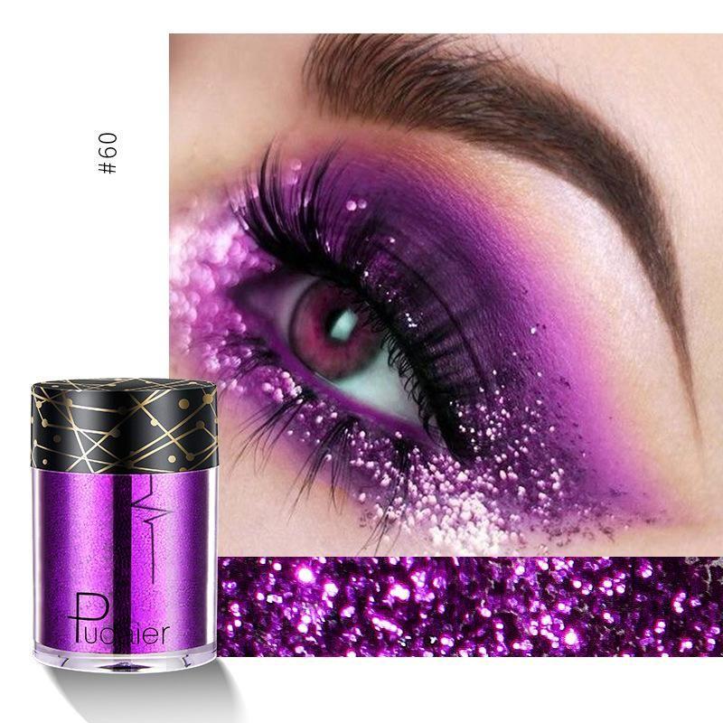 36-color Glitter Eyeshadow for Women Wholesale Brightening Single-color High-gloss Starry Sky Eyeshadow