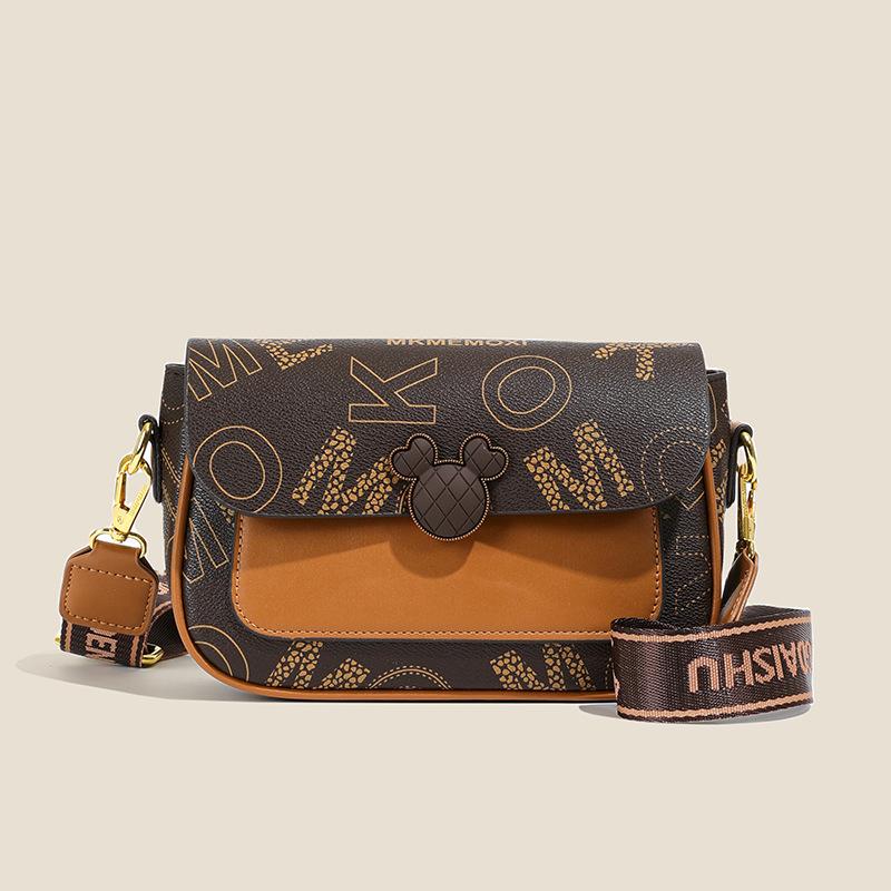 

Women s bag new high-end fashion versatile shoulder messenger bag small square bag