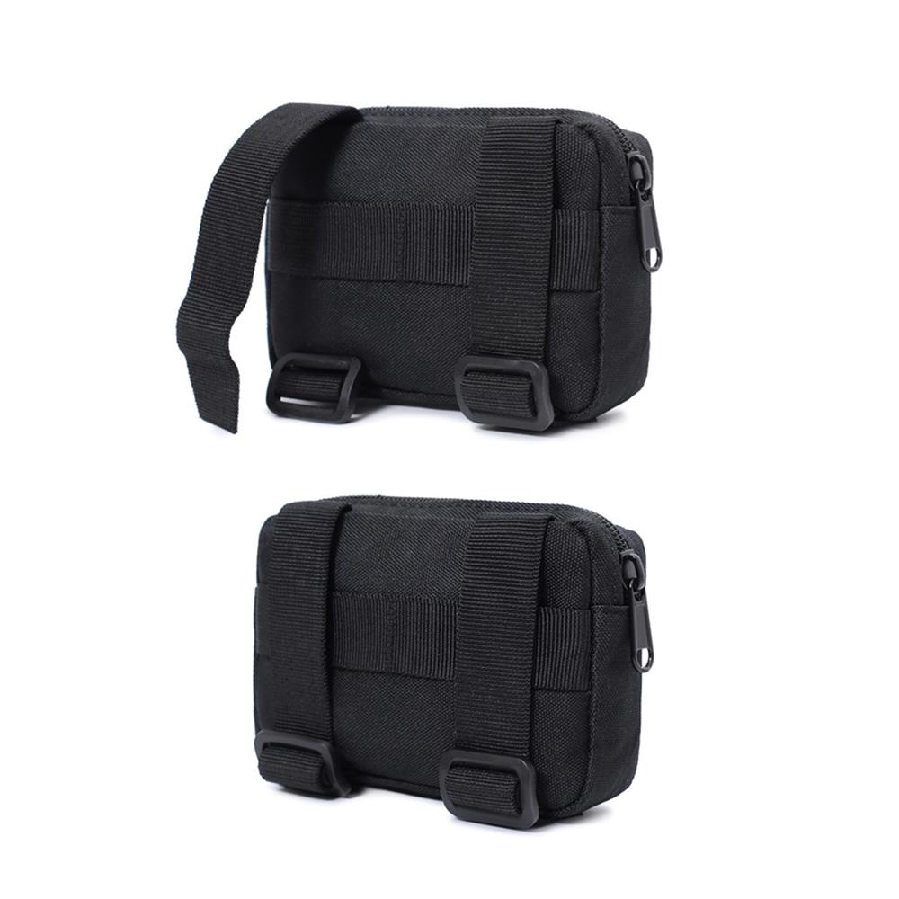 Doppelschichtige EDC-Tasche Herren Taktischer Molle-Hüftgurt Nylon Hüfttasche Bauchtasche Camping Jagdzubehör Utility-Tasche