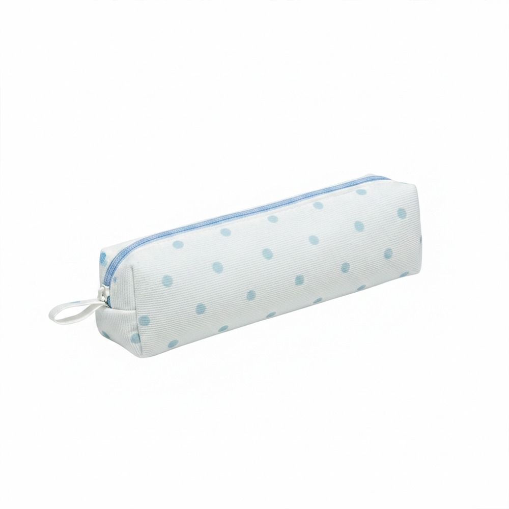 Stippen Pennen Etui Crème Kleur Schrijfwaren Etui INS Schrijfwaren Organizer Terug naar School Cadeau