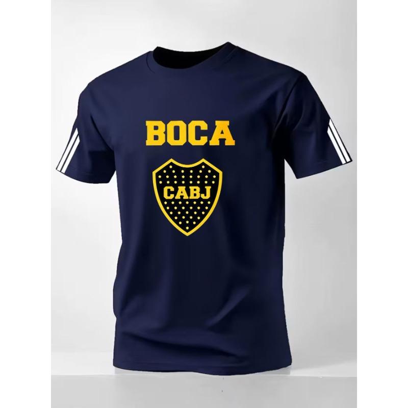 

Men s sports print casual short sleeves S