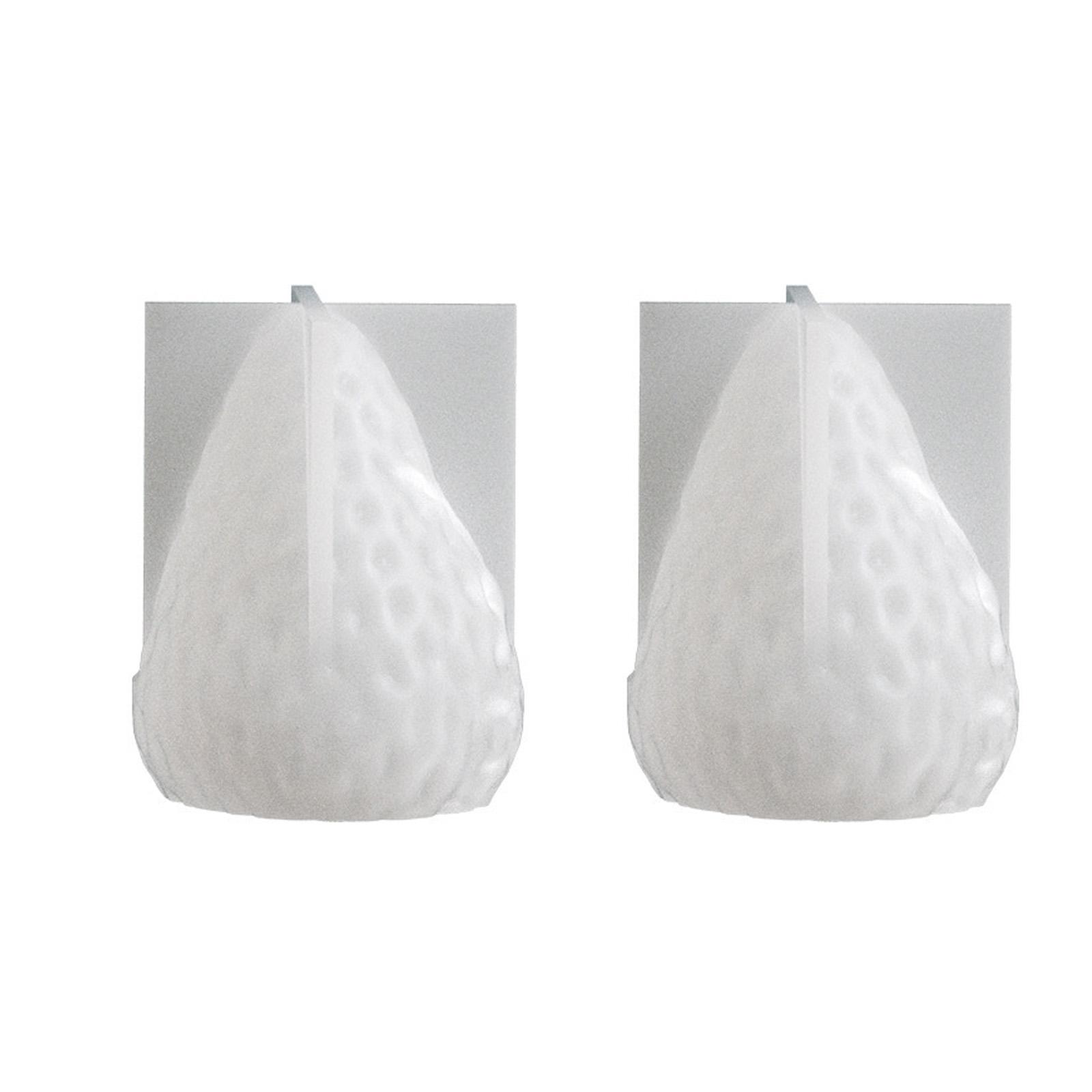 

Силіконові форми для свічок Полуниця 4 комірки Силіконові форми Силіконові форми для епоксидної смоли для свічок, мила, гіпсової декору S