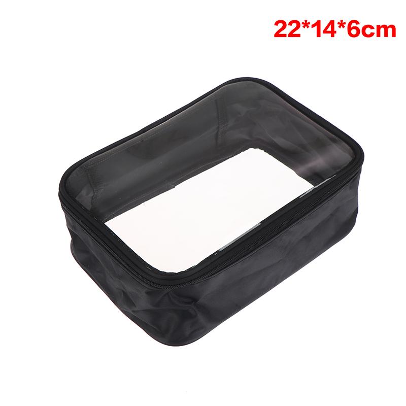 Women Clear Pvc Makeup Bag Waterproof Toiletry Bag Carry On Makeup Bag Zipper Cosmetic Bag Travel Toiletry Organizer Pouch L