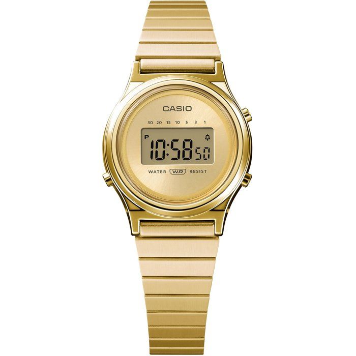 Uhr - CASIO - LA700WEG - Unisex - Goldfarben - Quarz - Digital
