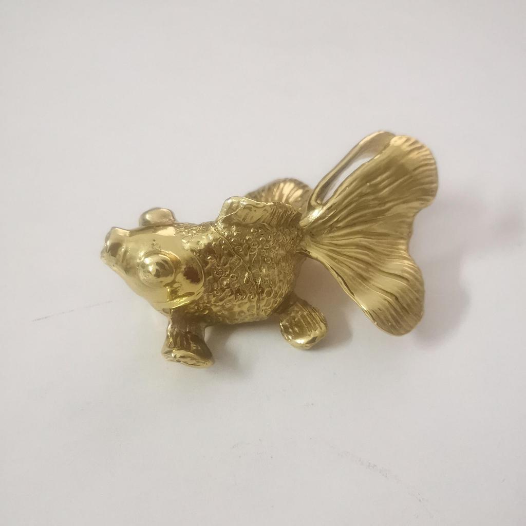 Brass Goldfish Cabinet Handle for Doors, Drawers, and Wardrobes