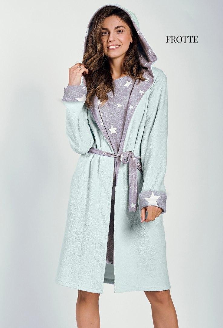 

Szlafrok Taro Brigitte 3211 Frotte dł/r S-XL Z24/25 damska Taro