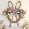 Osterhase Dekoration Kranz Frühling Hase Eier Ostertür Dekoration Haustür Fenster Kamin Wanddekoration