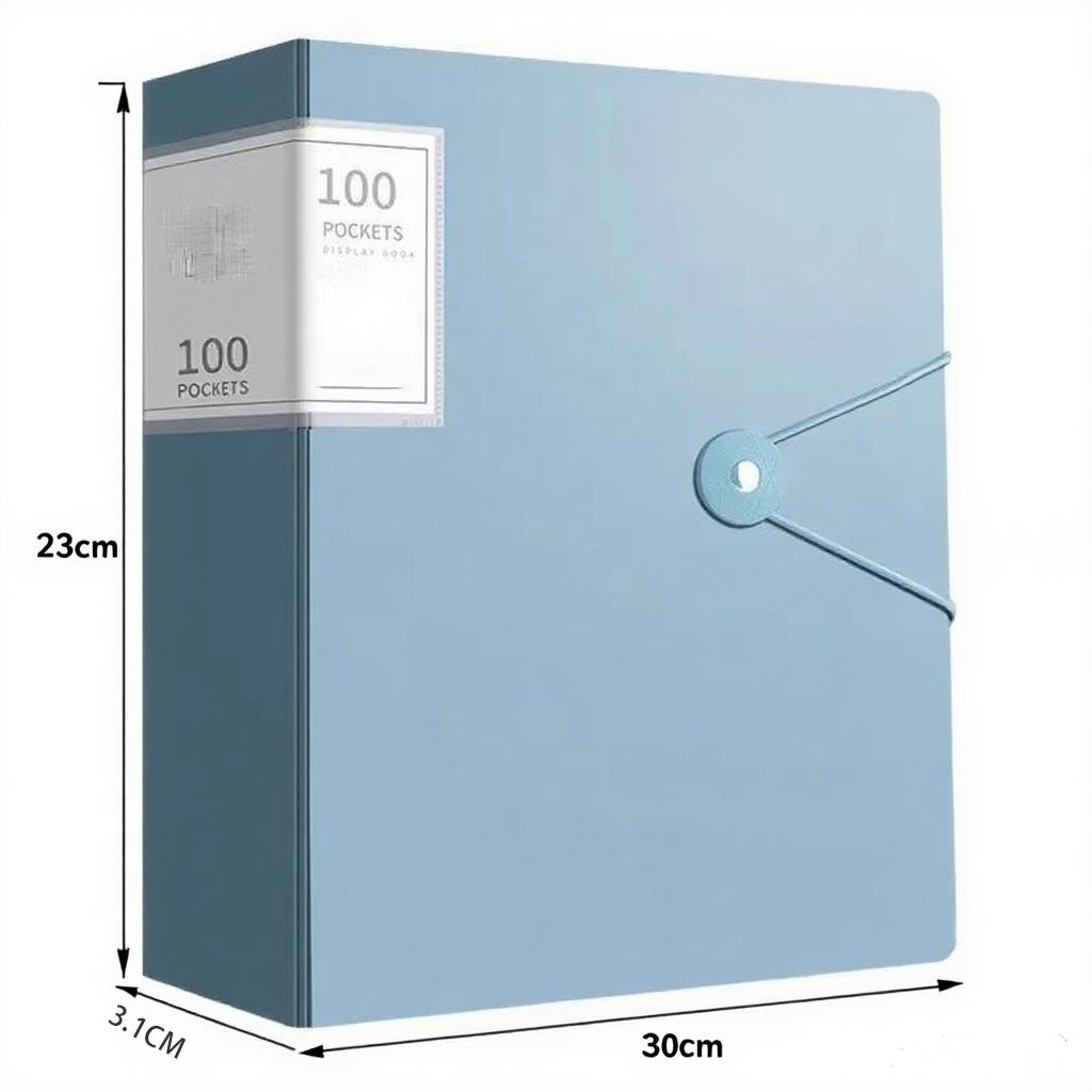 A4 Display Book-Large Capacity Premium Clear Folder,Portfolio Document Organizer for School Office Home,Artwork Presentation