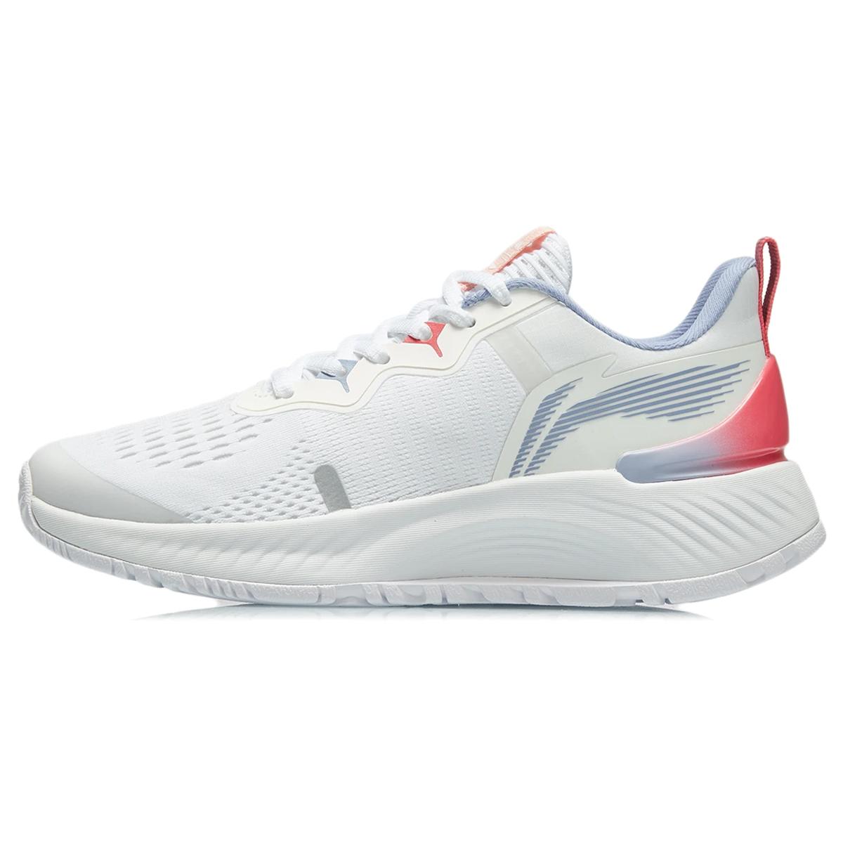 

New LiNing YueYing Essential Breathable Low Top Running Shoes Women s White ARHR108-6 36