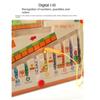Children Wooden Magnetic Color and Number Maze Learning Education Toys Color Matching Montessori Toys Wooden Toys Gift for Kids