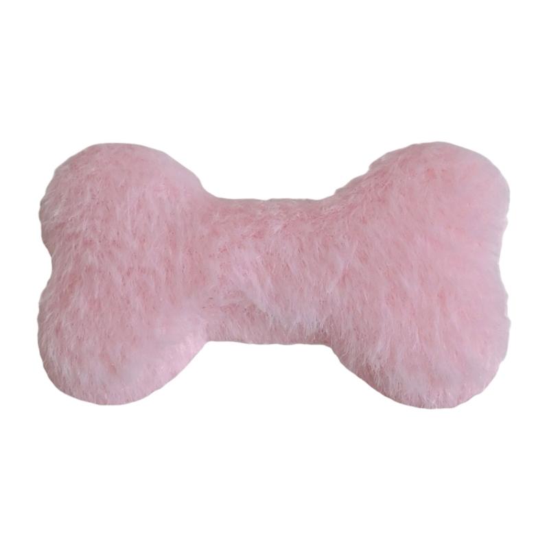 

Плюшевая косточка заколка для волос Милая мультяшная заколка для волос Модная маленькая заколка для девочки для различных мероприятий розовый