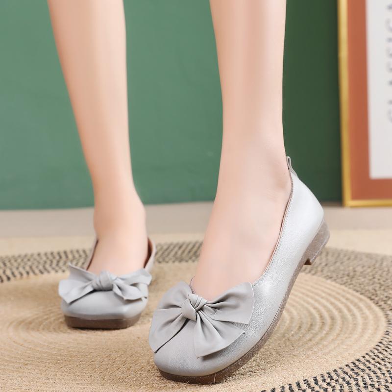 

Туфли на плоской подошве женские 2025 весна новые квадратные головки неглубокие банты женские одинарные туфли удобные мягкие подошвы не устают ноги туфли в виде яичного ролла 40 аквамарин