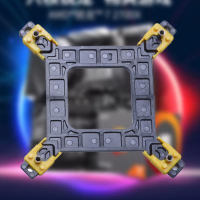 CPU Radyatör Braketi Arka Plaka Soğutucu Tutucu Soğutma Fanı Tabanı Evrensel PC CPU Soğutucu