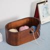 Multi-functional Yarn Bowl Wood Knitting Wool Holder Storage Tool Knitting Bowl  Handcrafted