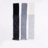 Womens Vintage Ribbed Knit Stretch Long Leg Warmer Party Dance Glitter Sequins Patchwork Solid Boot Socks Leg Cover
