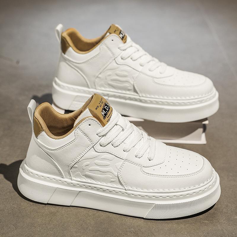 

Мужская обувь 2024 года, новая зимняя дышащая спортивная мужская обувь, универсальная повседневная обувь для сёрфинга, мужская лёгкая обувь среднего и высокого берца, модная обувь 39 бежевый