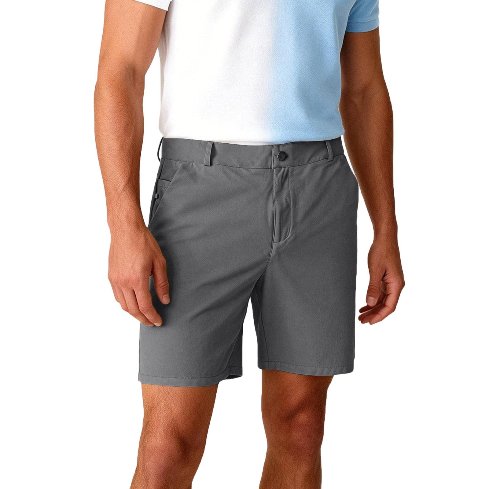 

Men s Golf Shorts, Five-pocket Pants, Work And Casual Straight-leg Pants, Lightweight And Quick-drying Outdoor Sports Pants M
