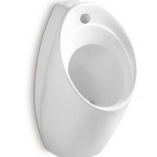 Men's Wall-Mounted Ceramic Urinal with Automatic Sensor for Schools and Public Places