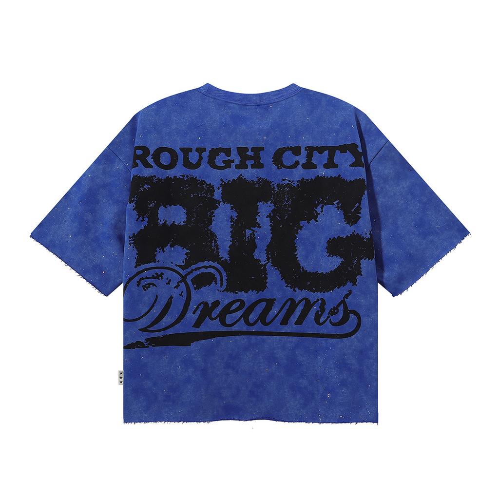 BK08 Summer European and American Trendy Brands Unisex Loose Cotton T-shirt Couple T-Shirt