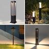 Waterproof Rustproof LED Garden Path Light - Aluminum Outdoor Lighting for Villas and Courtyards
