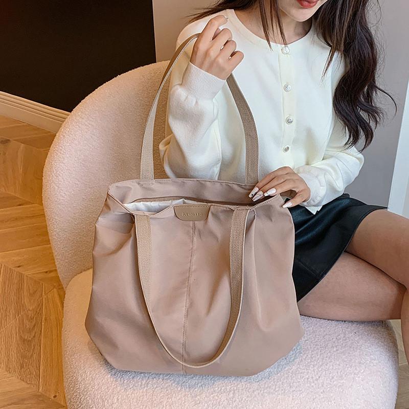 Large Capacity Japanese Style Canvas Tote Bag For Women Ideal For College Classes