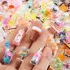 Summer Accessories DIY Assorted Beverage Pendant Fruit Juice Milk Tea Charms For Jewelry Making Supplies Handmade Keychain Bulk