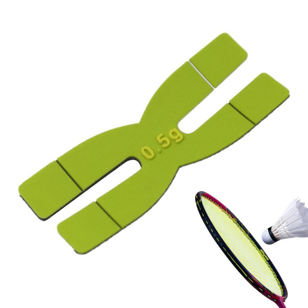 4pcs 0.5g Badminton Racket Weight H-shape/i-shape Design Racket Head Balance Strips For Weight Balance