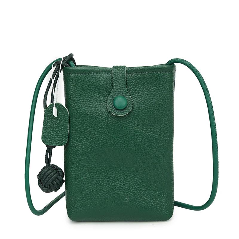 

Сумка через плечо из натуральной коровьей кожи для женщин, сумка для телефона на каждый день, женская роскошная сумка через плечо из мягкой и прочной ткани