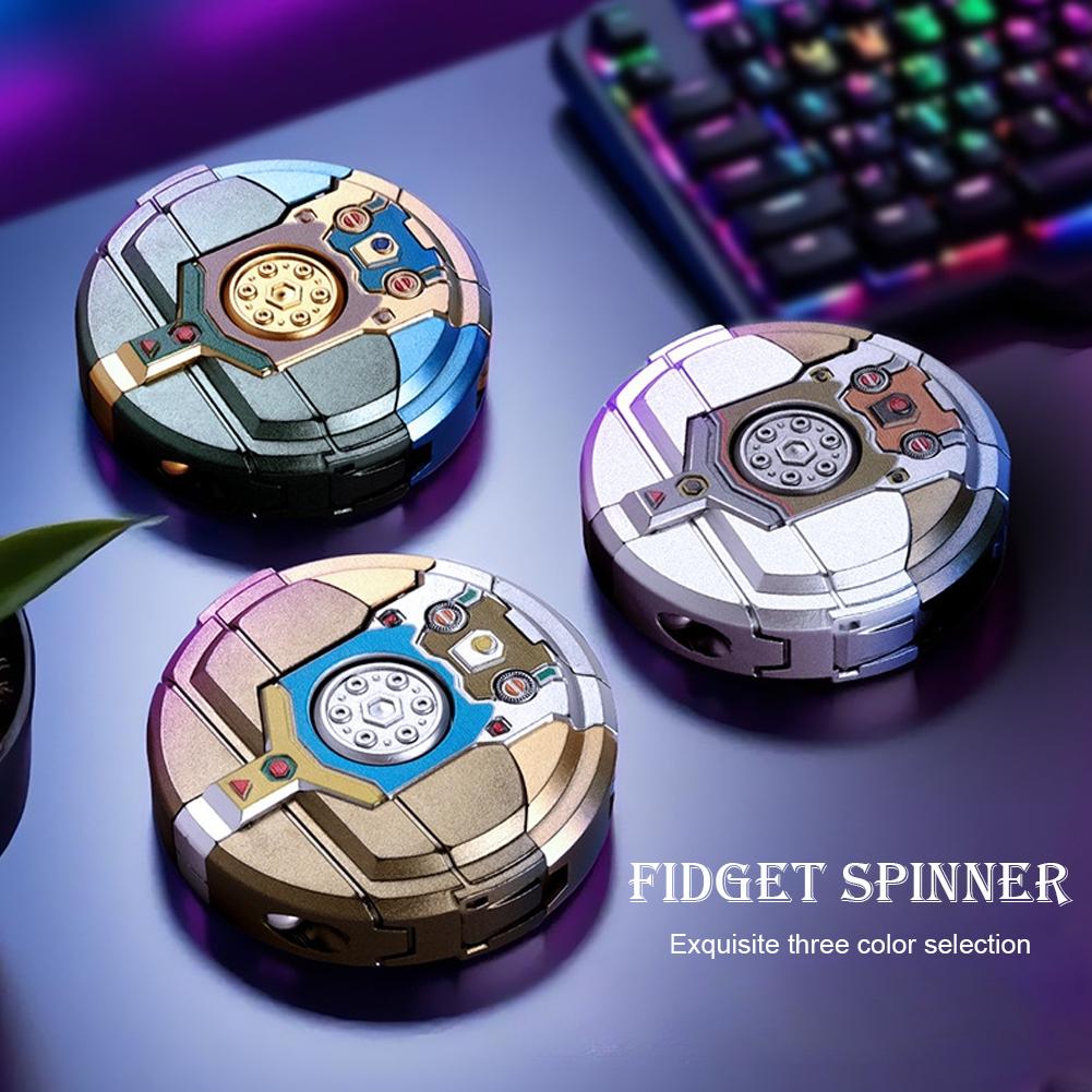 Mini Robot Transformation Fidget Spinner ABS Hand Spinner Toys Antistress Stress Relief Adult Sensory Toys for Kids Gift