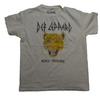 Def Leppard Youth Girls Rock Brigade Cream Tee Shirt New S, M, L, XL