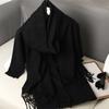 Nytt 62 farger Vinterskjerf for kvinner Langt Varmt Kasjmirskjerf Hijab Ensfarget Dame Sjal Wrap Kvinnelig Pashmina Bandana Hodeskjerf