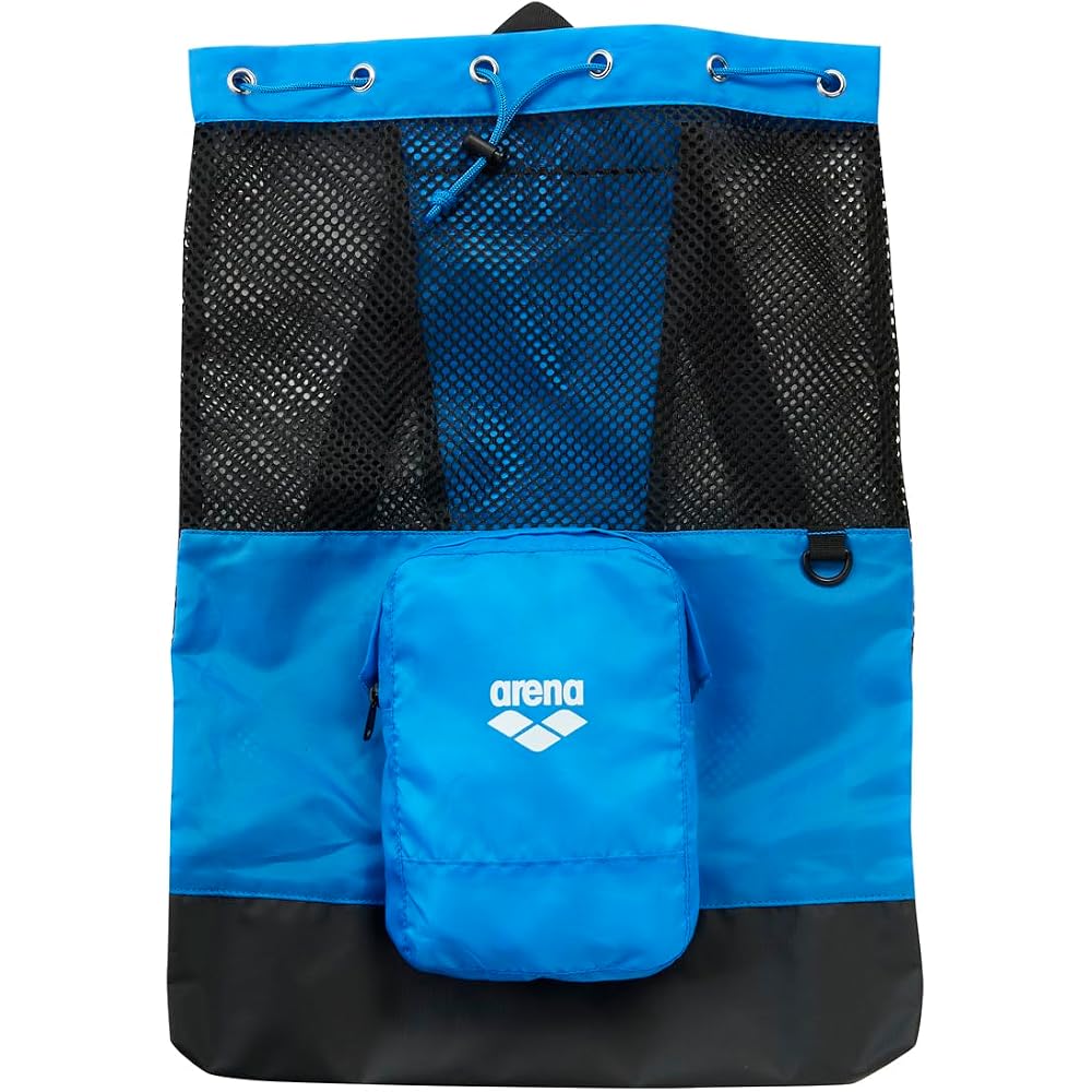 Arena Swim Backpack Unisex Mesh Material Free Size Swimming Bag Official Competition Use AS4FBP15U